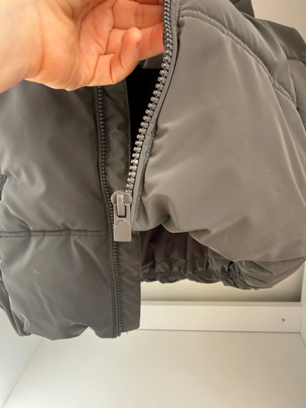 Zara quilted sleeveless